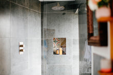 grey shower tiles