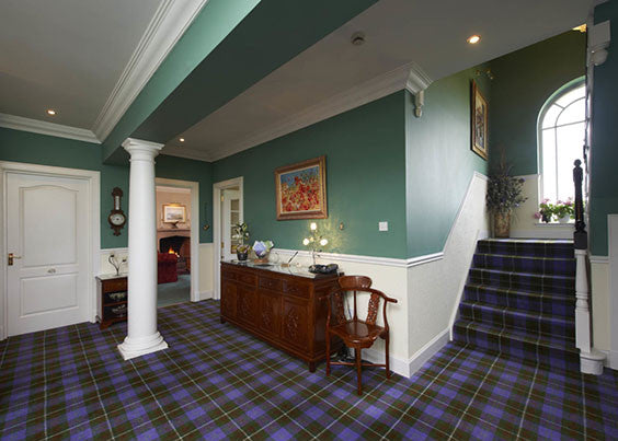 scottish tartan carpet