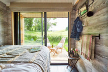 bedroom suite in luxury cabin
