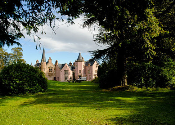 Bunchrew House Hotel Scottish Mansion in the Highlands.